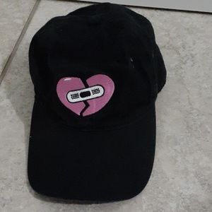 3/$10 Brokenhearted black baseball cap